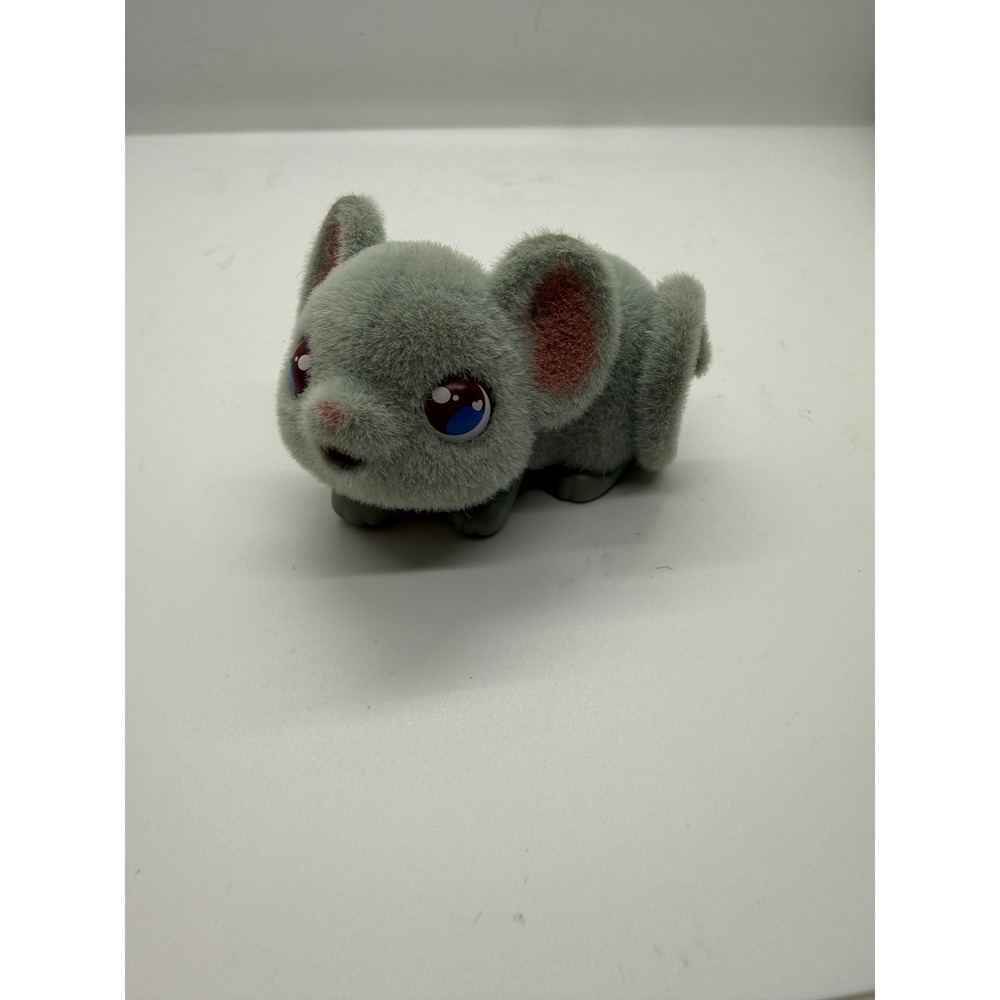 Little Live Pets Lil Mouse Grey Flocked Interactive Toy Moose Enterprise LLP